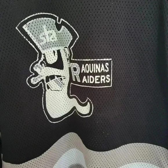 Athletes International Raider Aquinas Shirt L Black - Picture 4 of 6